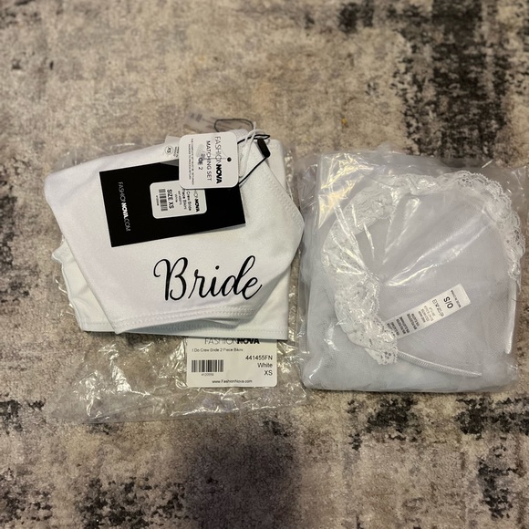 Bride 2 Piece Bikini XS White - Picture 3 of 3